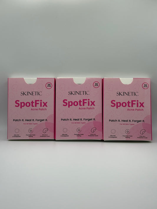 SpotFix Acne Patches - 36 Patches (Pack of 3)