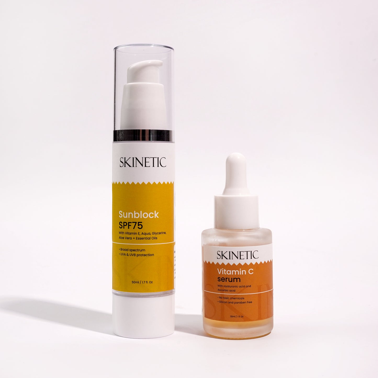š”ļø AM Glow Shield Routine - SunBlock + Serum