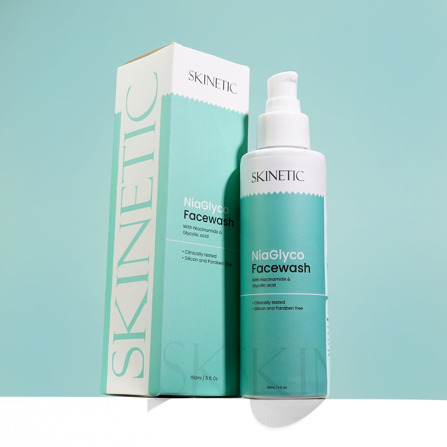 🧼 Skinetic Niaglyco Brightening Facewash – Niacinamide + Glycolic Acid