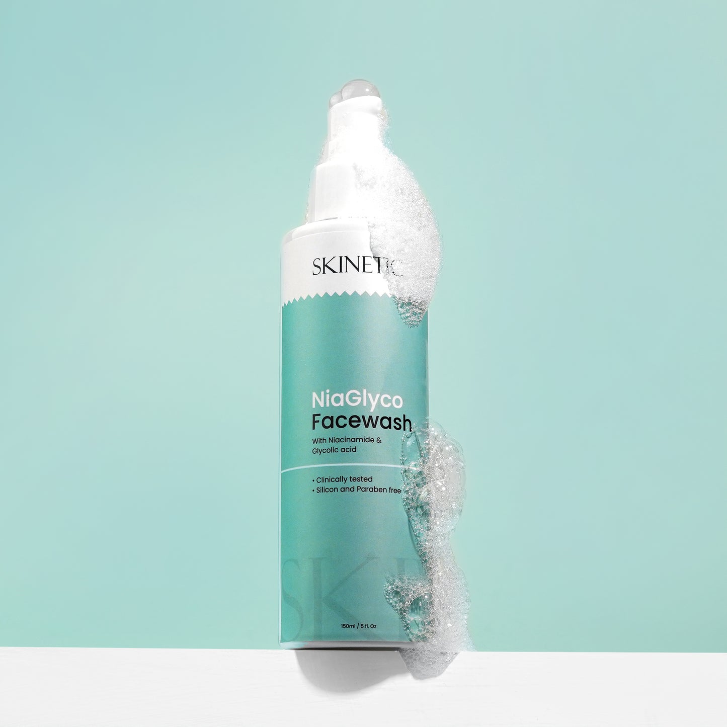 🧼 Skinetic Niaglyco Brightening Facewash – Niacinamide + Glycolic Acid