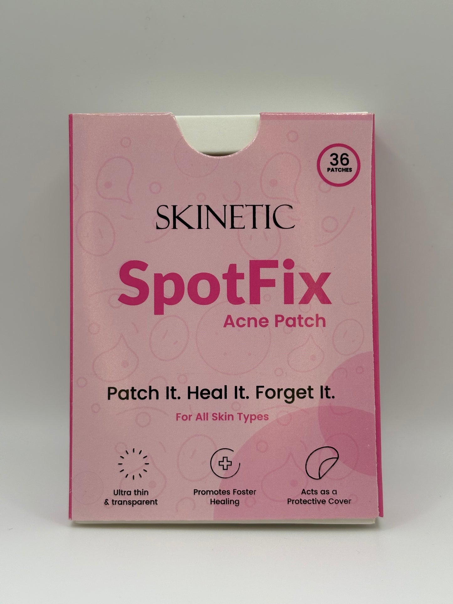 Spotfix Acne Patches –  36 Patches (Pack of 1)