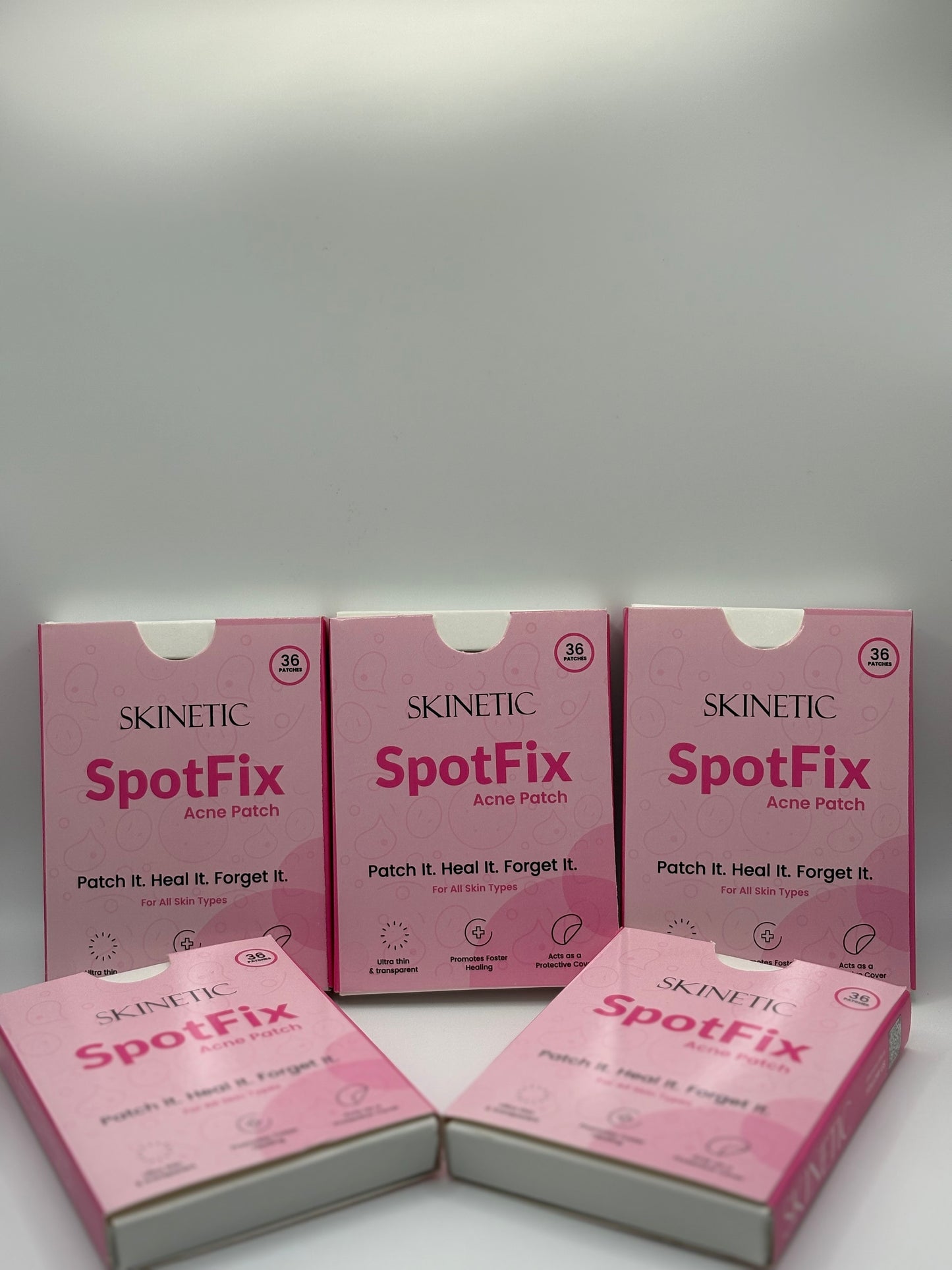 Spotfix Acne Patches –  36 Patches (Pack of 1)