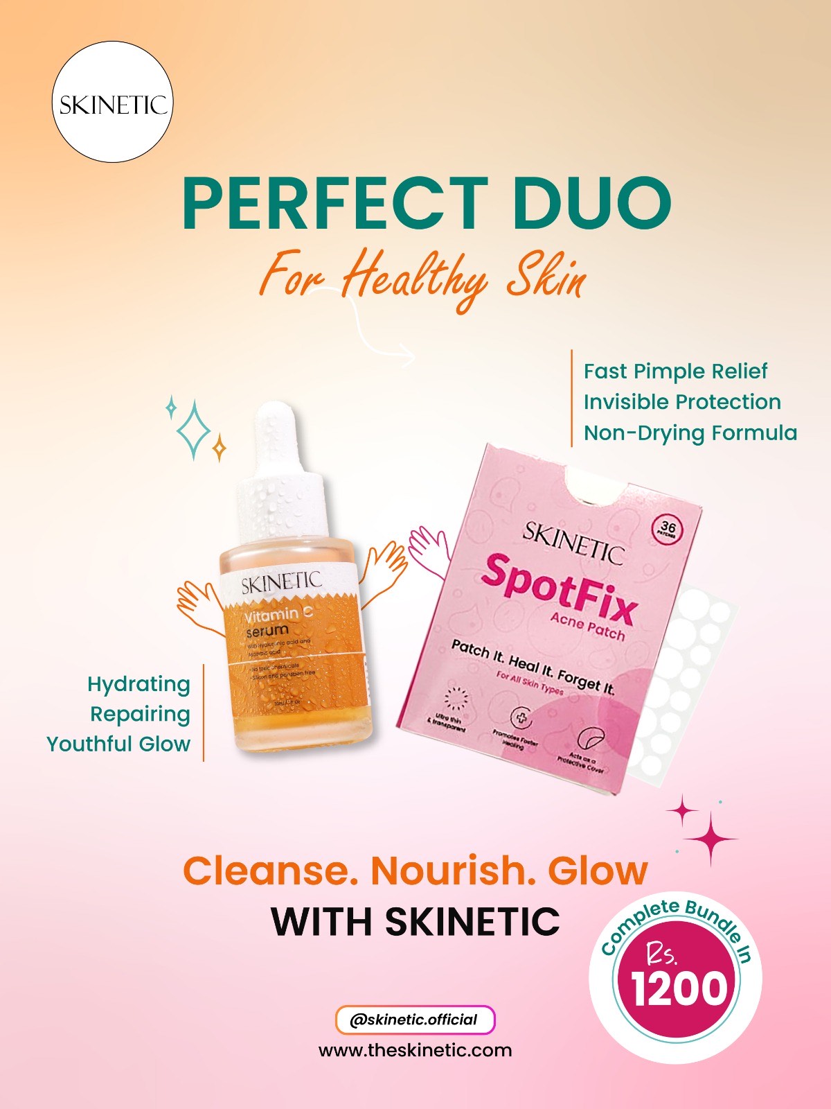 Daily Brightening + Acne Control Pack