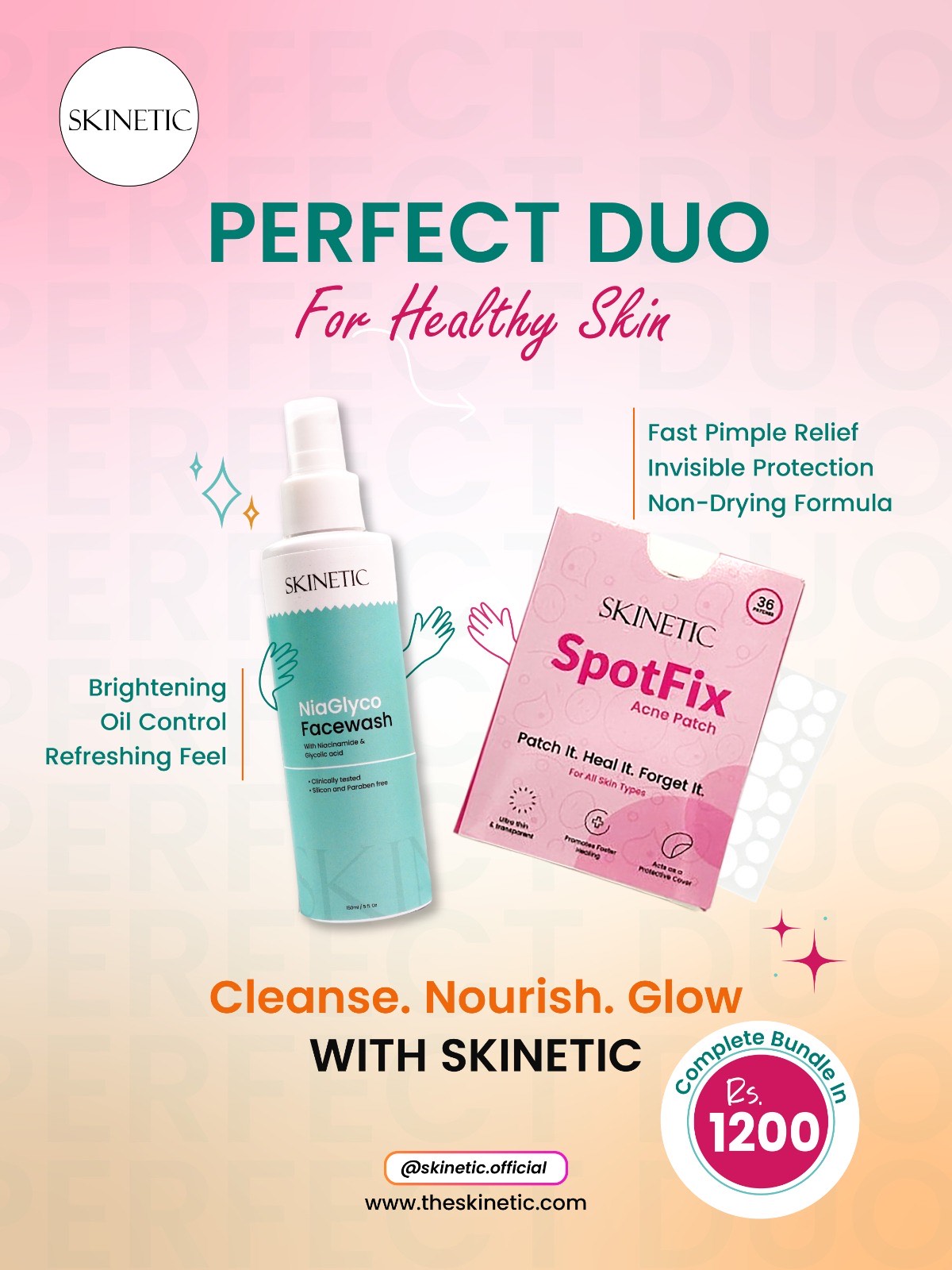 Daily Cleansing & Pimple Fix Pack